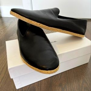 Vince malia 2, black leather shoes